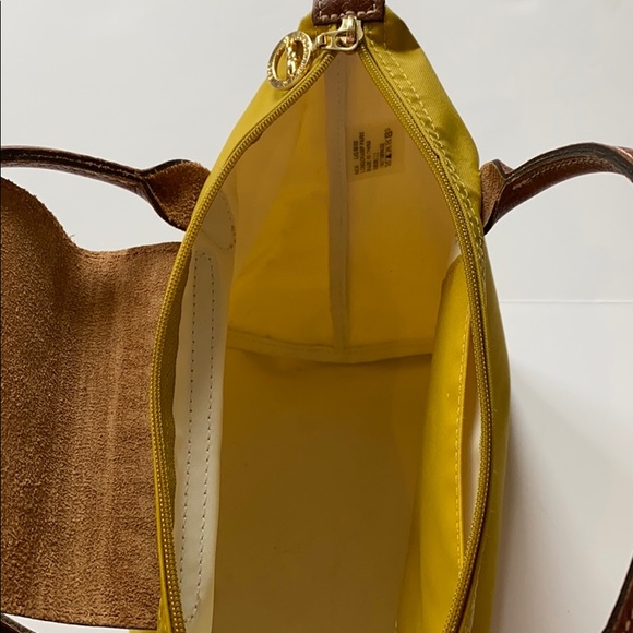 Longchamp small LePliage tote mustard yellow - Picture 6 of 8
